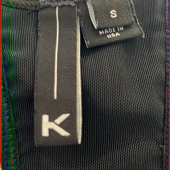 KORAL ACTIVEWEAR WOMEN’S SPORT BRA BLACK & RED / S - Picture 5 of 5